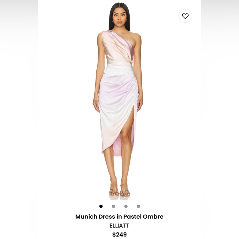 Elliatt Munich Dress in Pastel Ombré XS